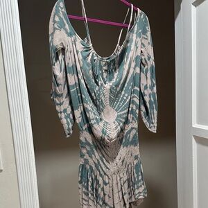 Bohemian Tie-Dye Dress
